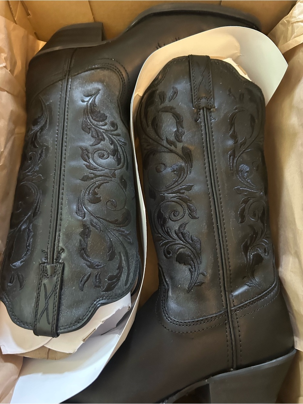 Twisted X Black Embroidered Women’s Western Boots